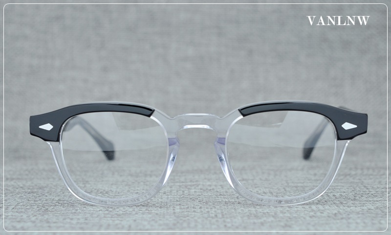 แว่นสายตา MOSCOT LEMTOSH 49-24 145 COL.BLACK CRYSTAL CE <ดำ-ใส>