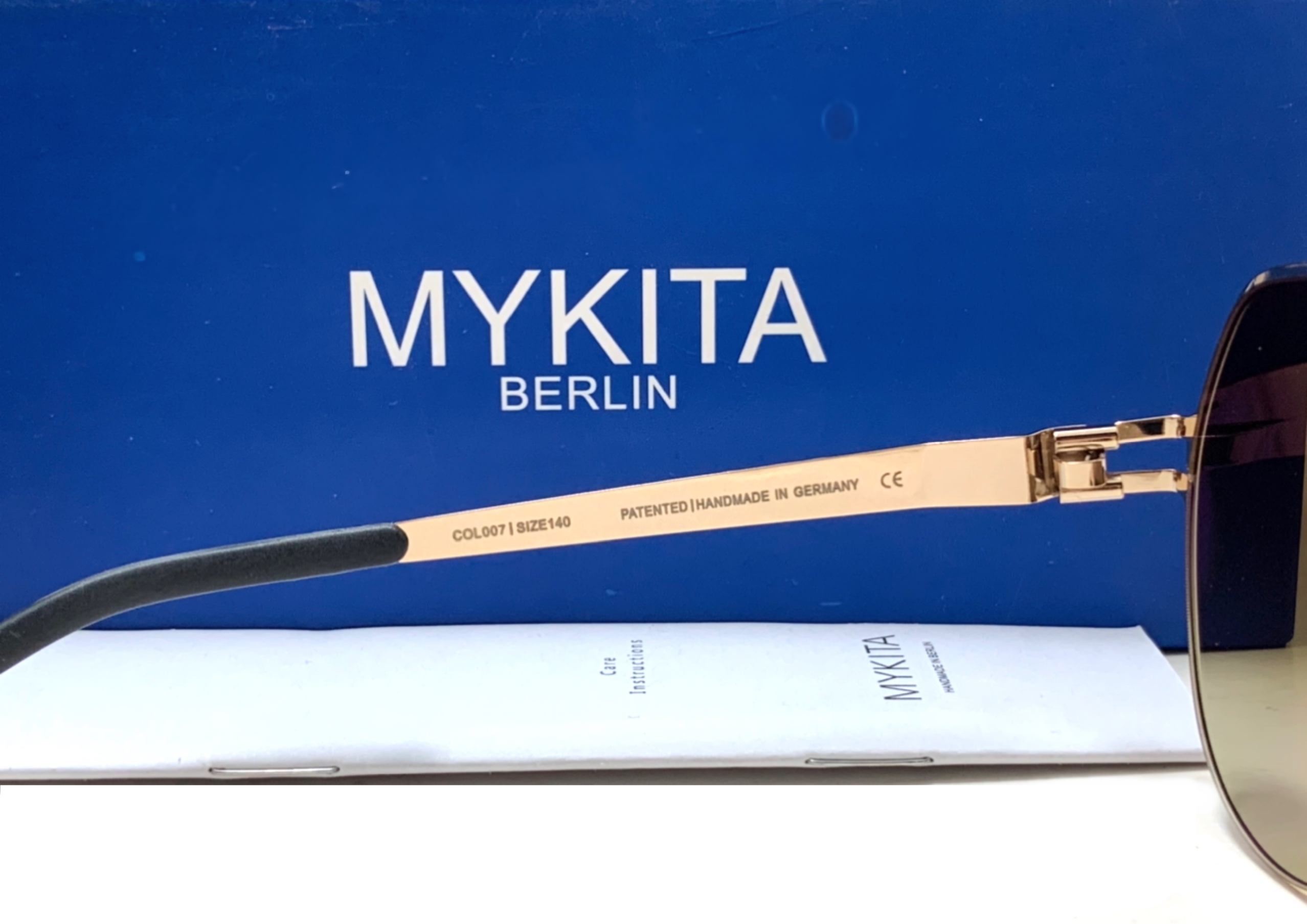 แว่นกันแดด MYKITA BEPPO COL.007 Black 59-15 140 <ชาเฟด>