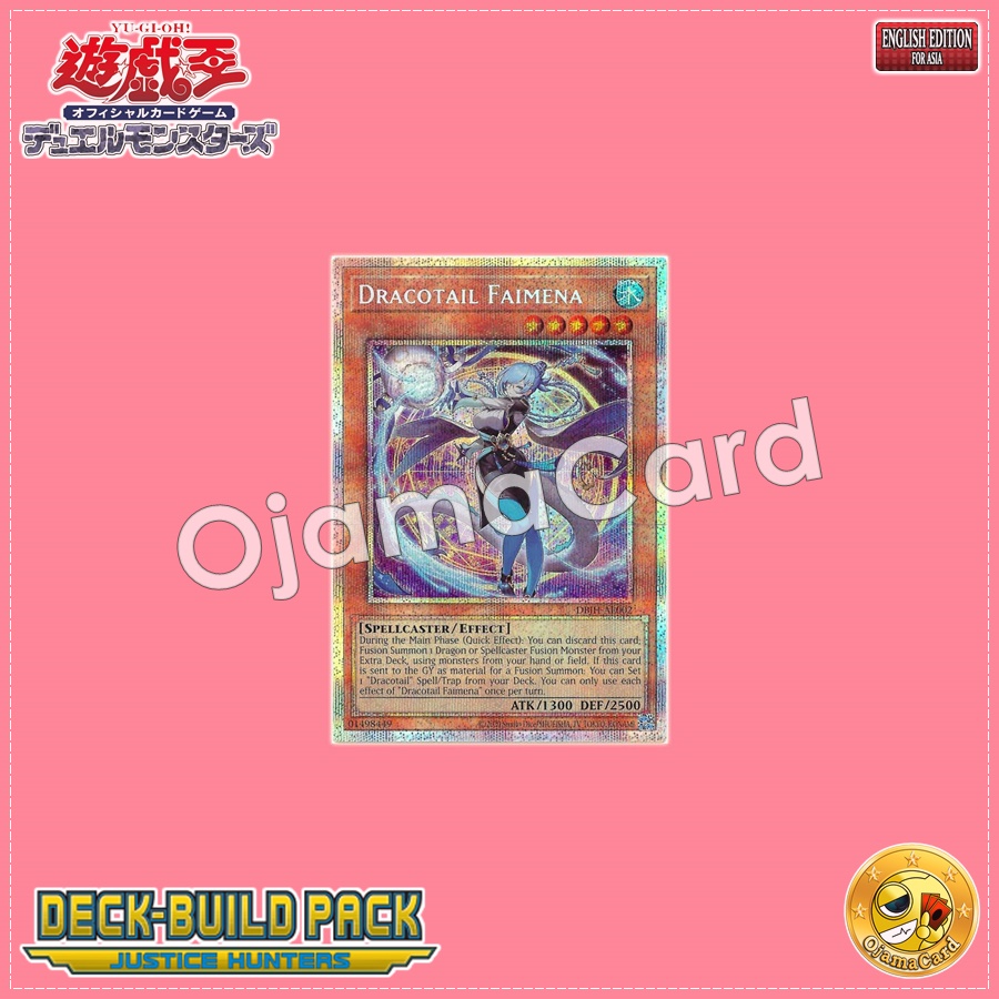 DBJH-AE002 : Dracotail Faimena / Dragontail Phaimena (Prismatic Secret Rare)