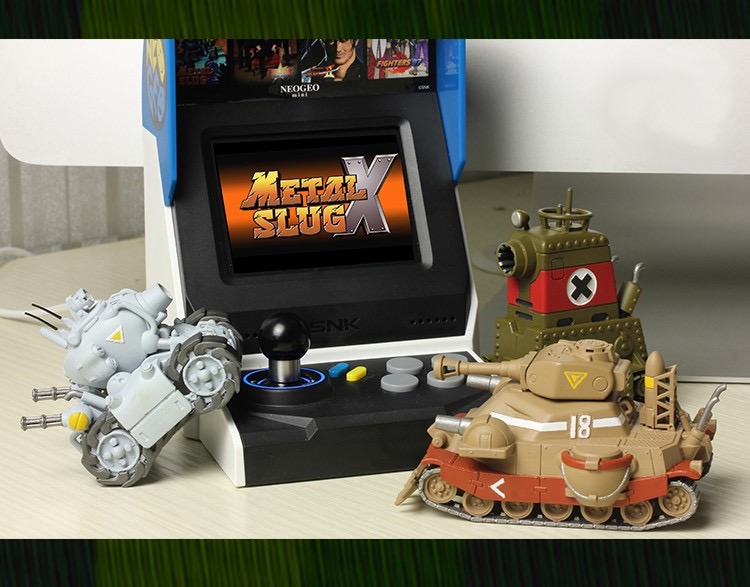 Metal Slug X Model kits set (1 ชุด ยานรบและหุ่นทหาร 6 แบบ)