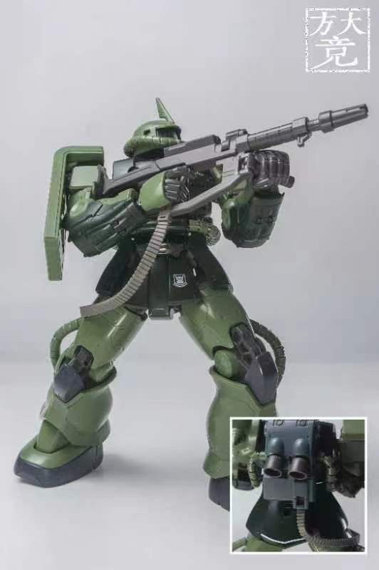 GTO 1/72 MS-06C-6/R6 Zaku II Type C-6/R6 [Fang Da Jing]
