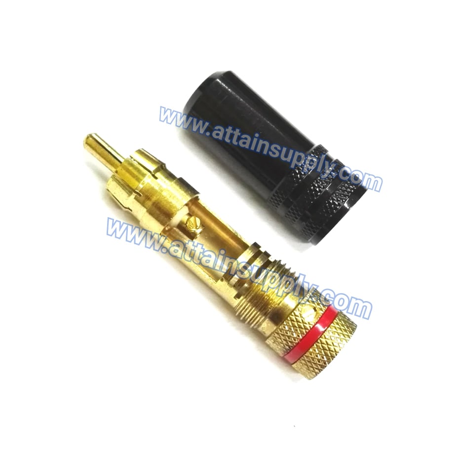 P.RCA NUT-9MM.แฉก/BLACK-R