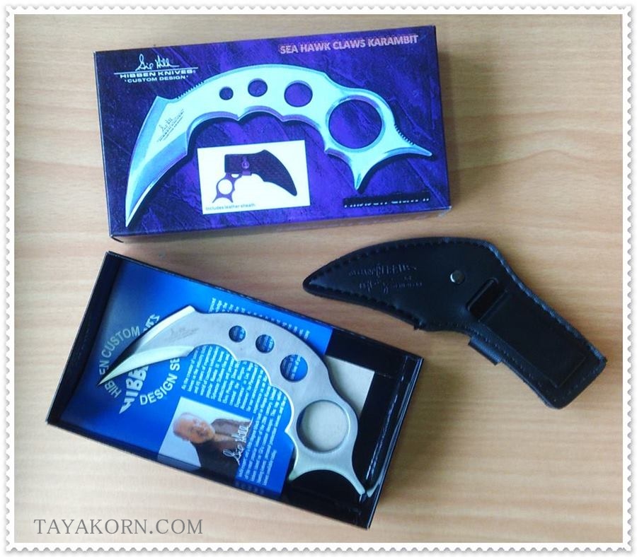 มีดคารัมบิตเหยี่ยวทะเล Sea Hawk Claws Karambit Knife