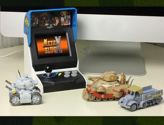 Metal Slug X Model kits set (1 ชุด ยานรบและหุ่นทหาร 6 แบบ)