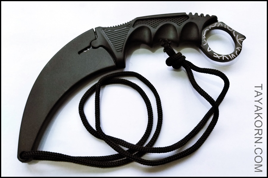 มีดคารัมบิตแบล็คสไปเดอร์ Black Spyder Karambit Knife