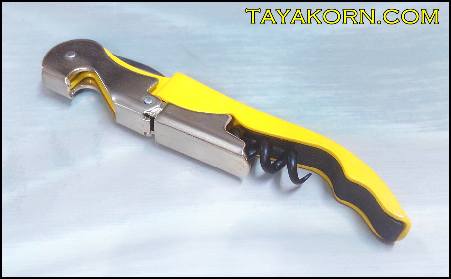ที่เปิดขวดไวน์ / Wine Opener Hokkaido W0002 ( Yellow )