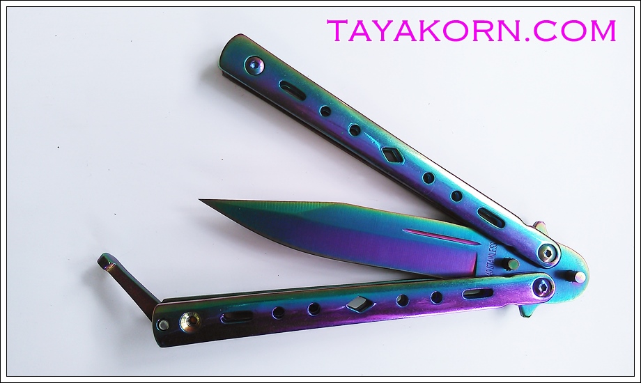 มีดควง Balisong Rainbow 3 Top best seller of the month