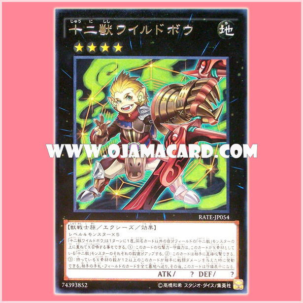 RATE-JP054 : Juunishishi Wildbow (Rare) 95%