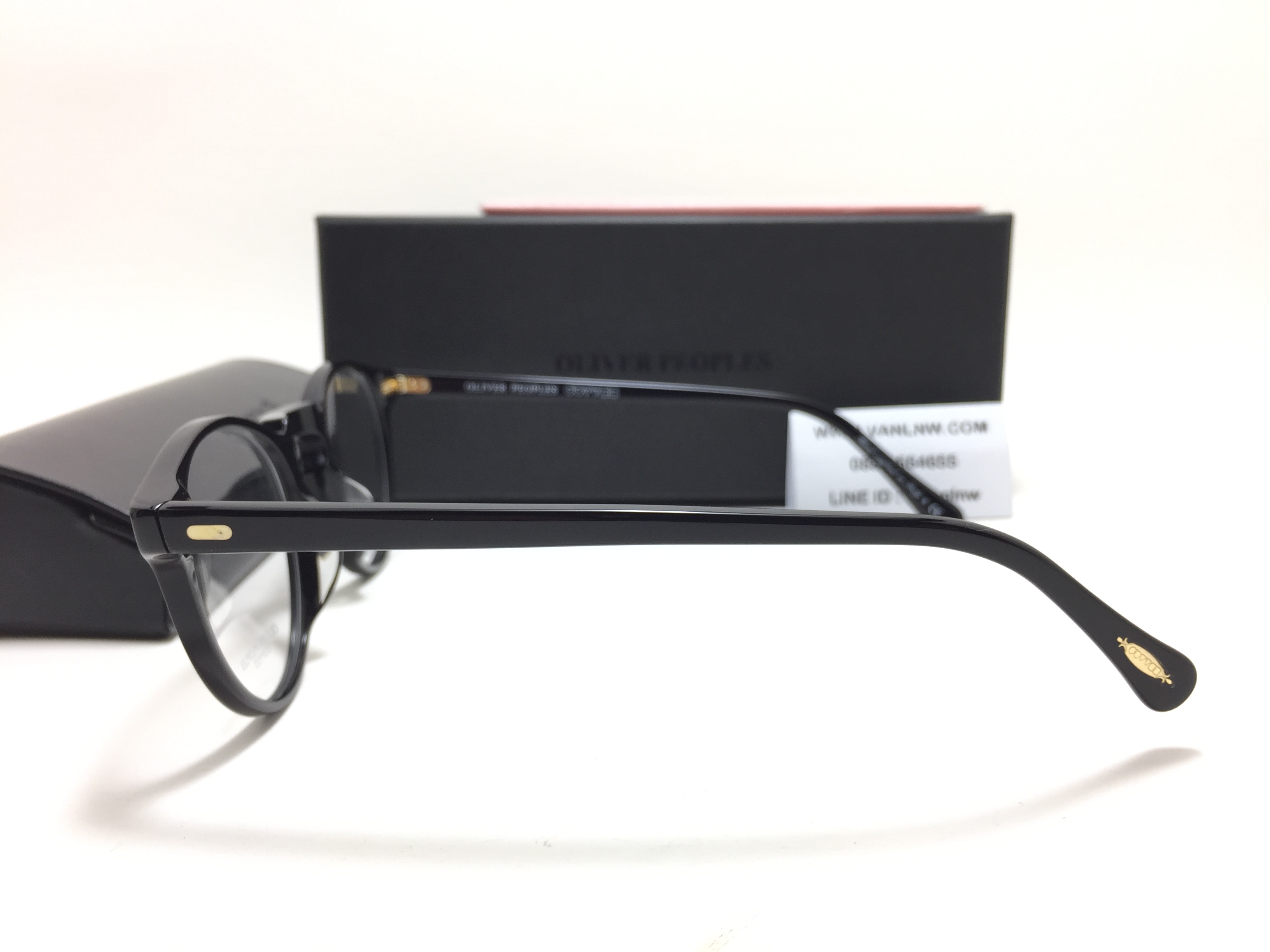 แว่นสายตา Oliver Peoples OV 5186 1005 GregoryPeck 47-23 150 <ดำ>