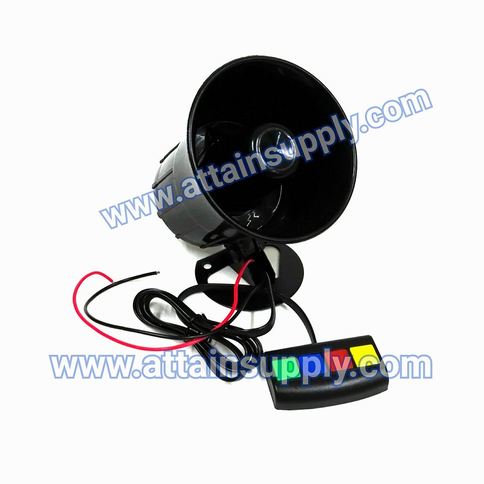ไซเรน 4เสียง*พร้อมสวิทช์/12V-30W