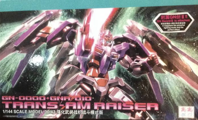 HG OO (42) 1/144 Trans-am Raiser Gloss Injection Version