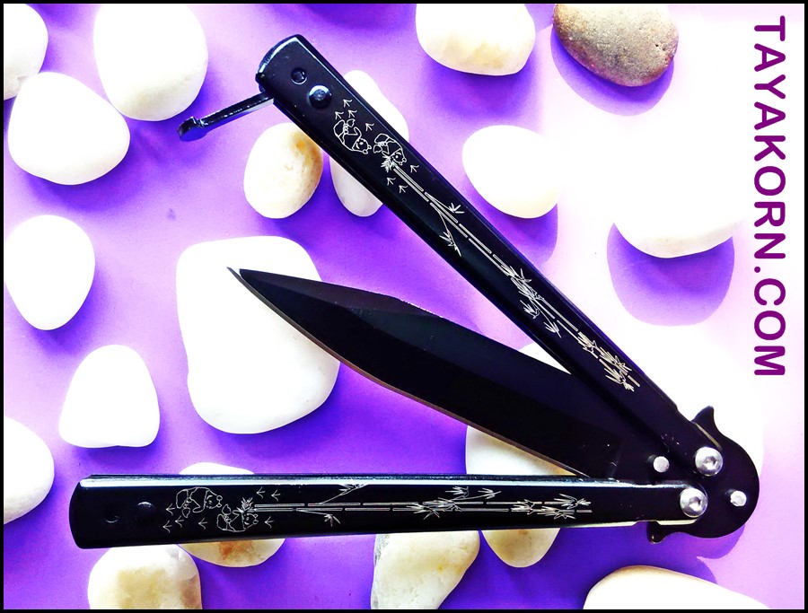 มีดควงกังฟูแฟนด้า Kangfu Panda Balisong Knife