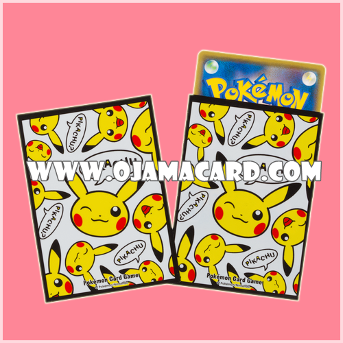 Pokémon Card Game Deck Shield | Card Sleeves — PIKACHU PIKACHU「64ct.」