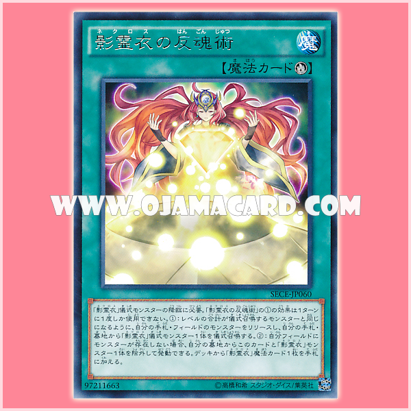 SECE-JP060 : Nekroz Cycle / Shadow Spirit Cloth Soul-Calling Technique (Rare)