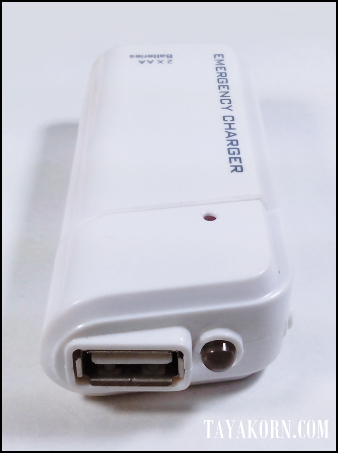 เครื่องชาร์จโทรศัพท์มือถือแบบฉุกเฉิน ใช้ถ่านAA