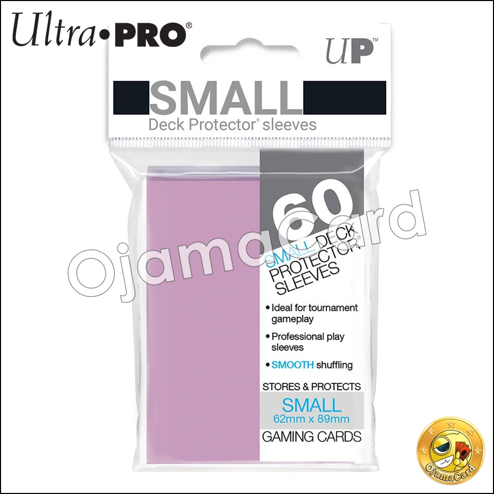 Ultra•Pro PRO-Gloss Small Deck Protector Sleeves (60ct) — Pink
