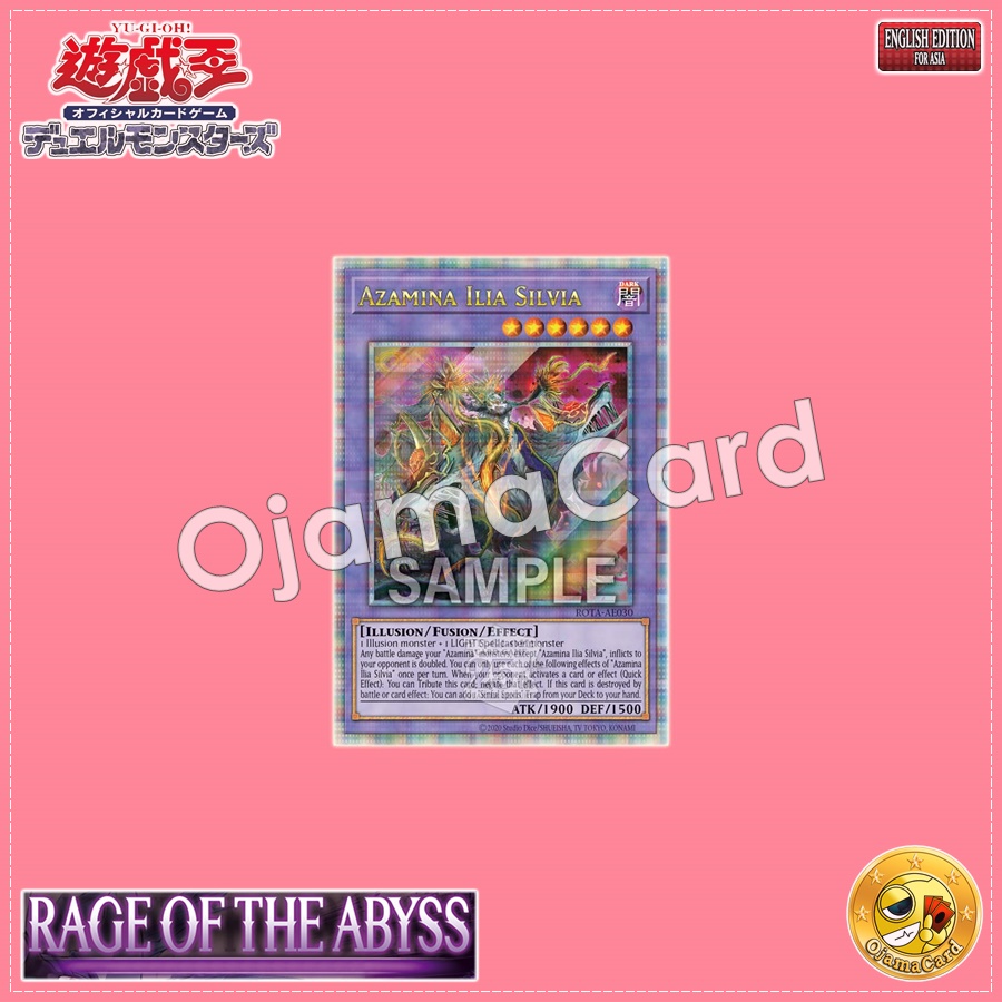 ROTA-AE030 : Azamina Ilia Silvia / Betrayal Saint Silvia (Quarter Century Secret Rare)