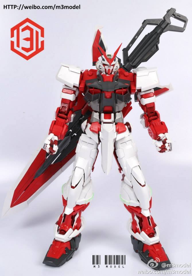 PG 1/60 Red Frame + Tactical Arms [Daban & M3Model]