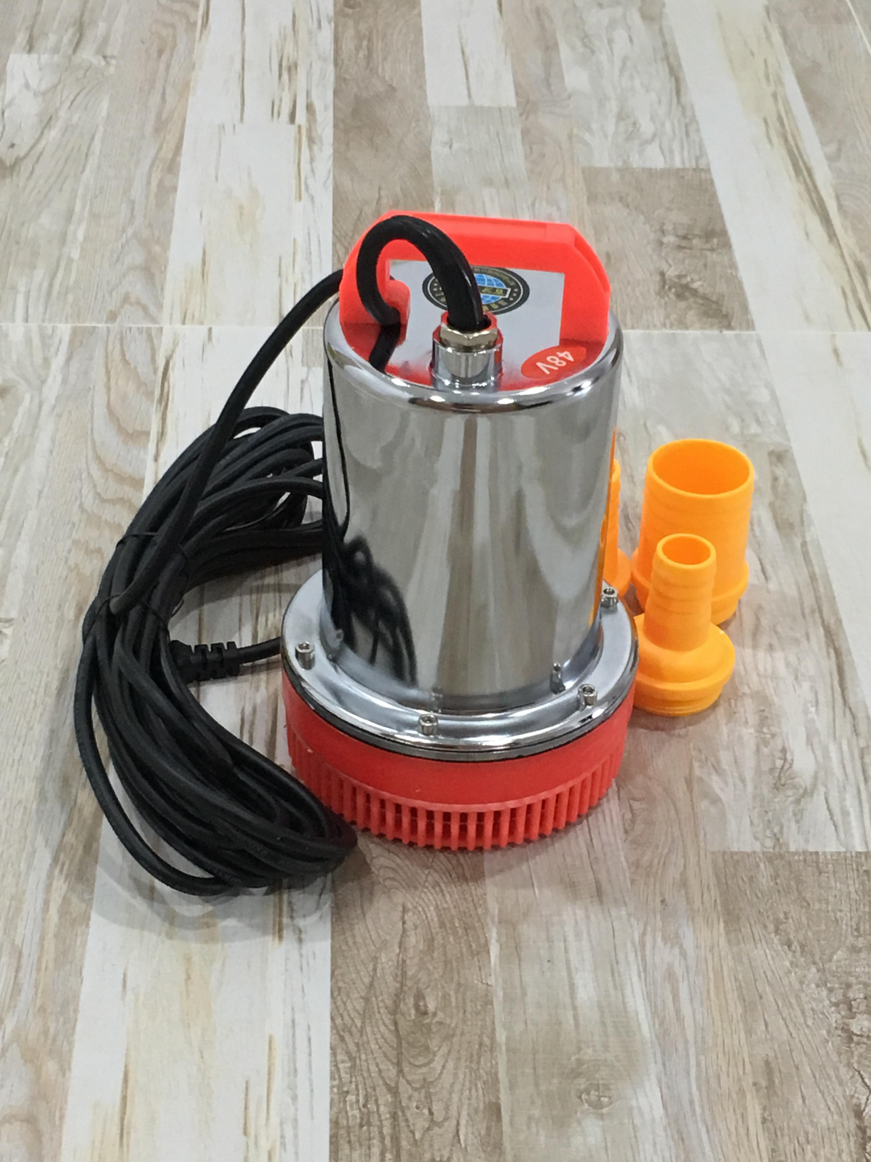 SKU-841 ปั๊มน้ำไดโว่โซล่าเซลล์ DC48 โวลต์ รุ่น ZQB-48 ( ส่งสูง 22 เมตร )