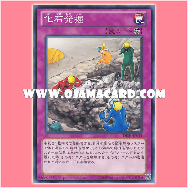 DE01-JP041 : Fossil Excavation (Common)