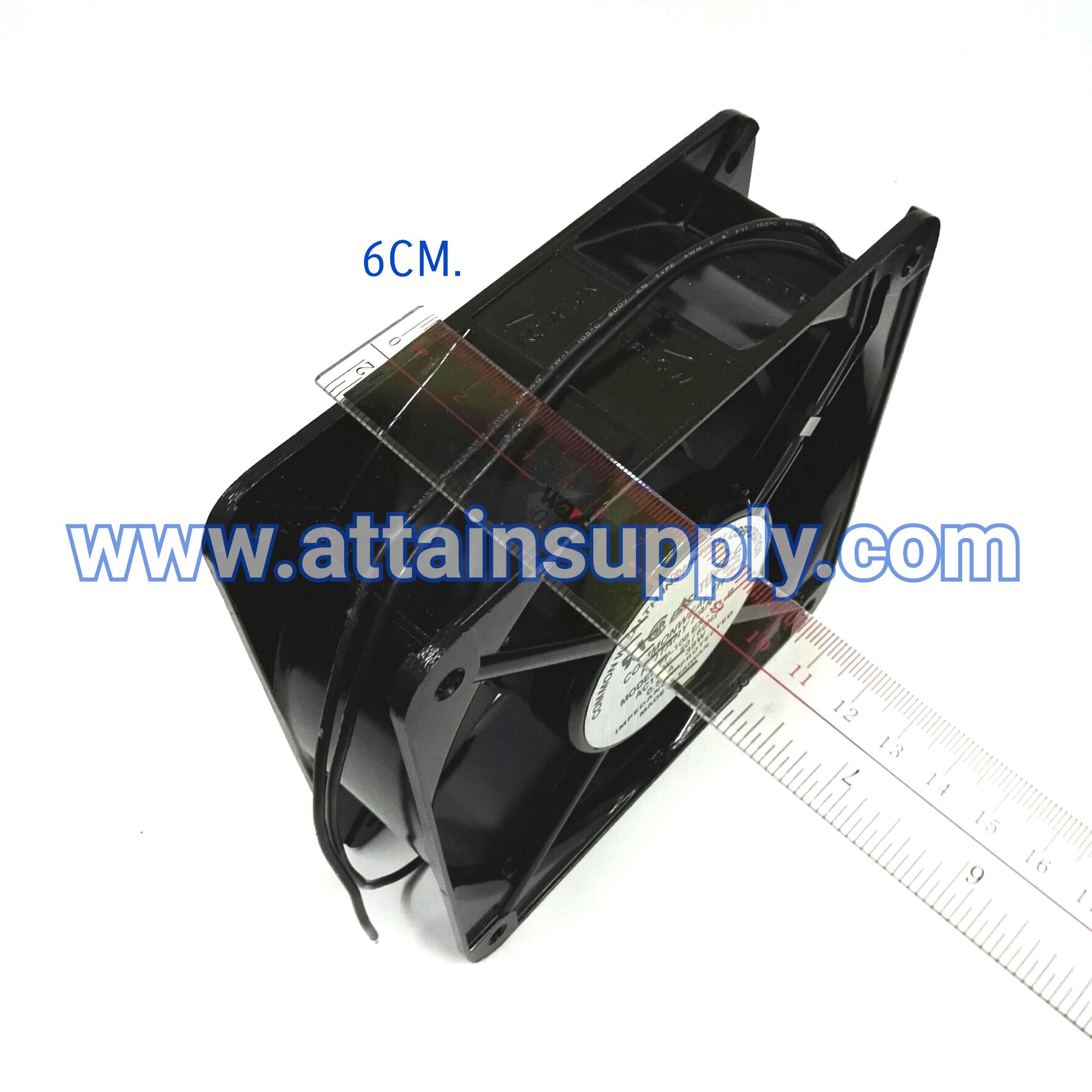 พัดลมAC110V-18x18x6CM./TAIWAN