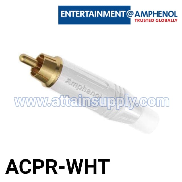 P.RCA AMPHENOL/ACPR-WHT