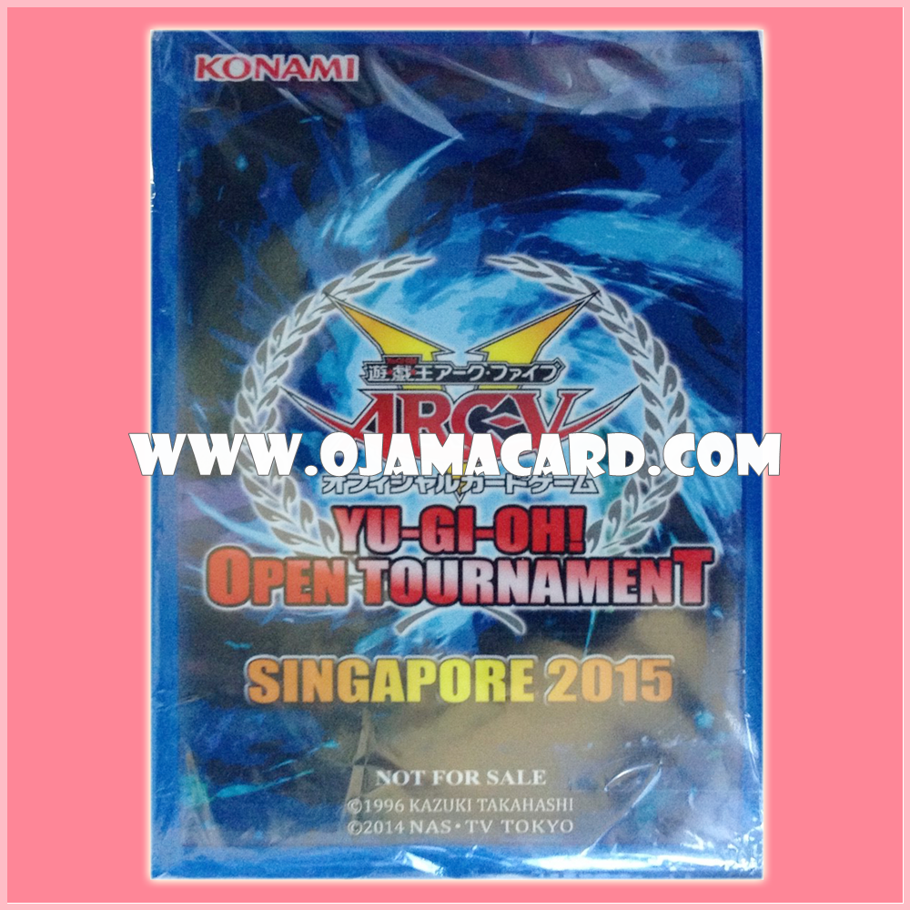 Yu-Gi-Oh! ARC-V OCG Duelist Card Protector / Sleeve - Yu-Gi-Oh! Open Tournament Singapore 2015 (YOTSG2015) 70ct.