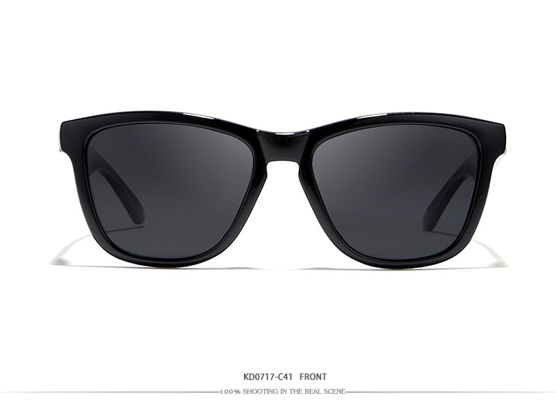 แว่นกันแดด KDEAM POLARIZED SUNGLASSES รุ่น KD0717 P 0717 54-18 139 CE <ดำ>