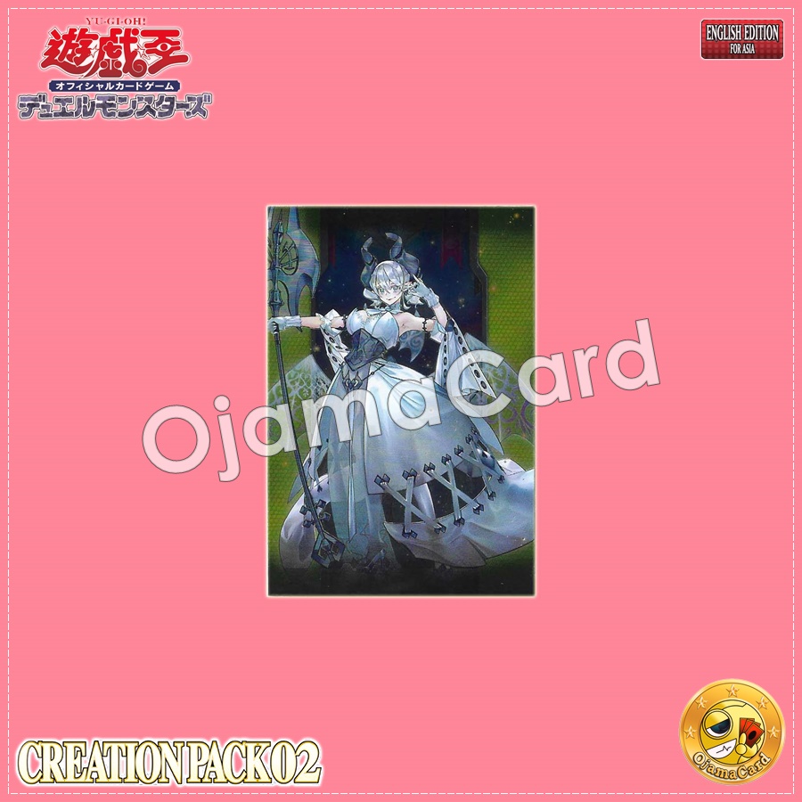 Yu-Gi-Oh! OCG English Edition for Asia — Creation Pack 02 [CR02-AE] : Character Card「1 Card」99%