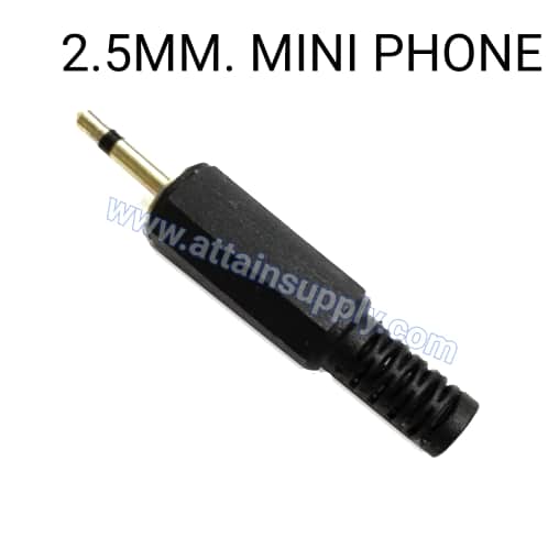 P.TR MONO 2.5 PLASTIC/BLACK