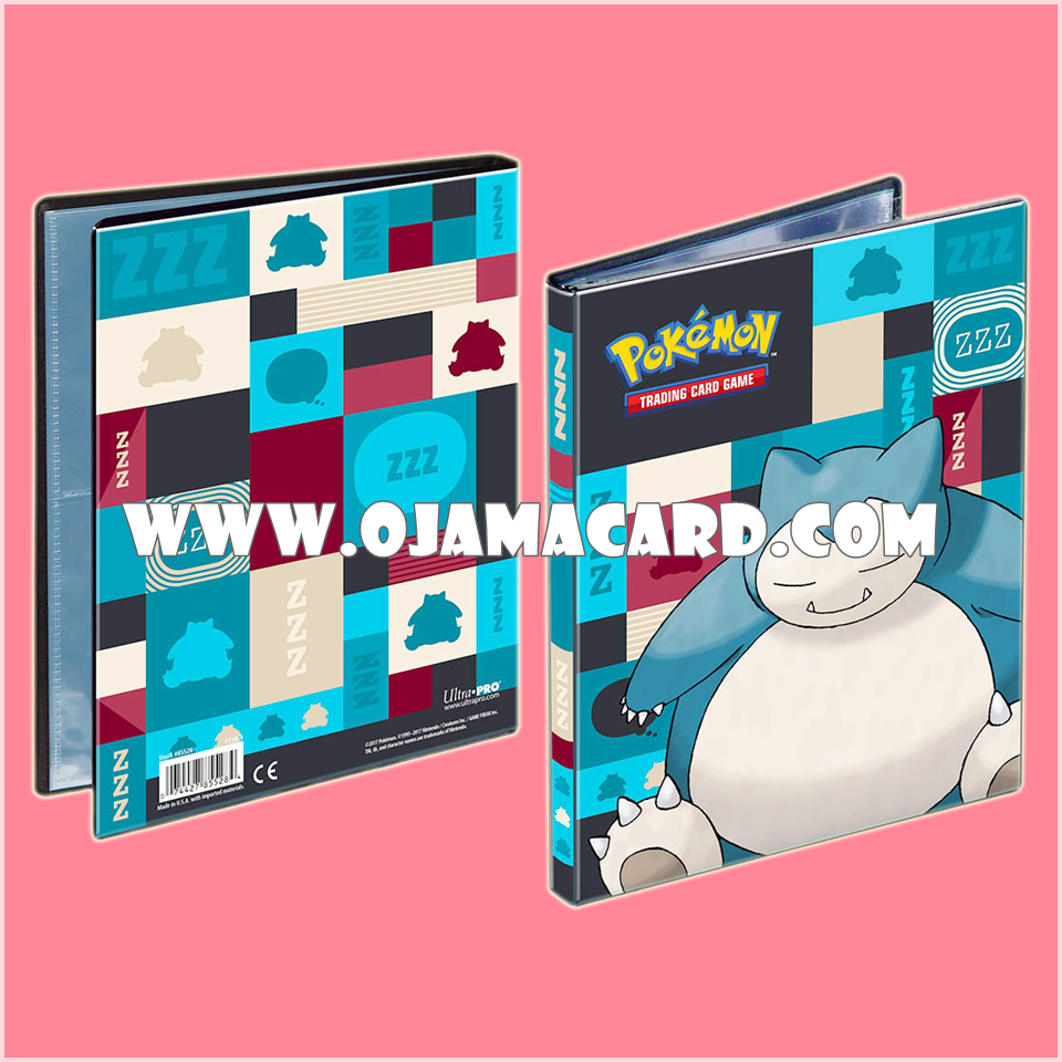 Ultra•Pro Pokémon 4-Pocket Portfolio — Snorlax | Kabigon「1 Album」