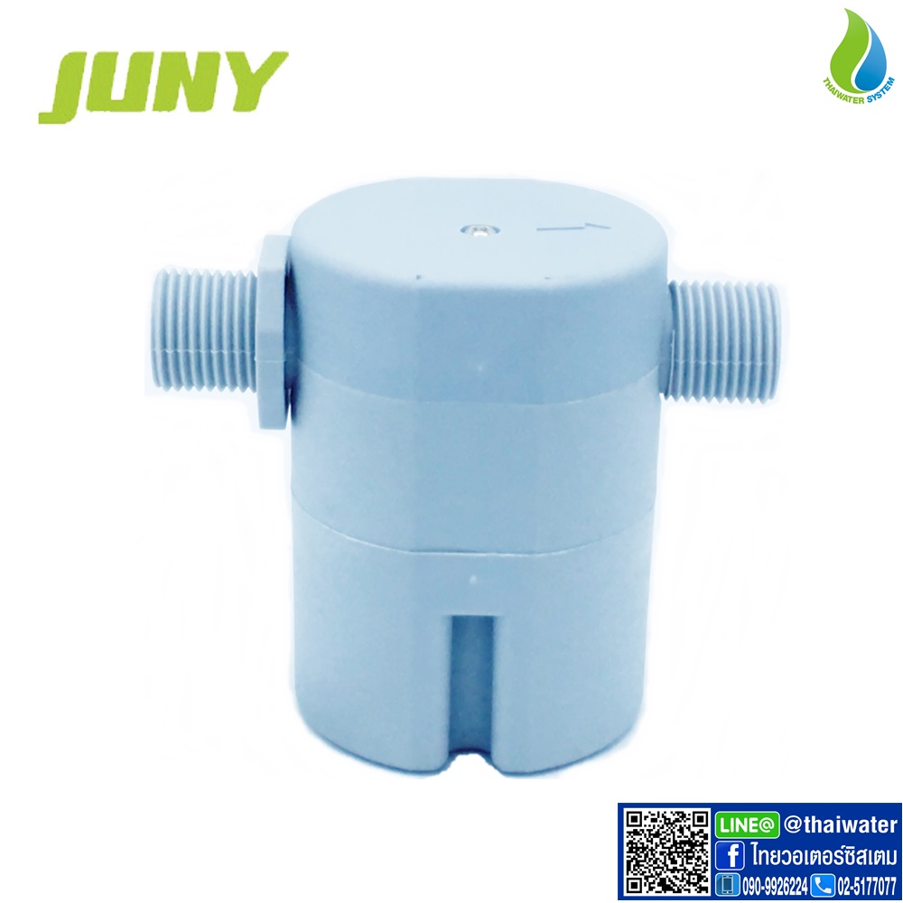 11-JYN15-1 ลูกลอยอัตโนมัติ วาล์วควบคุมระดับน้ำอัตโนมัติ แบบต่อตรงเกลียวนอก 1/2 นิ้ว JYN15 ( ยี่ห้อ JUNY )