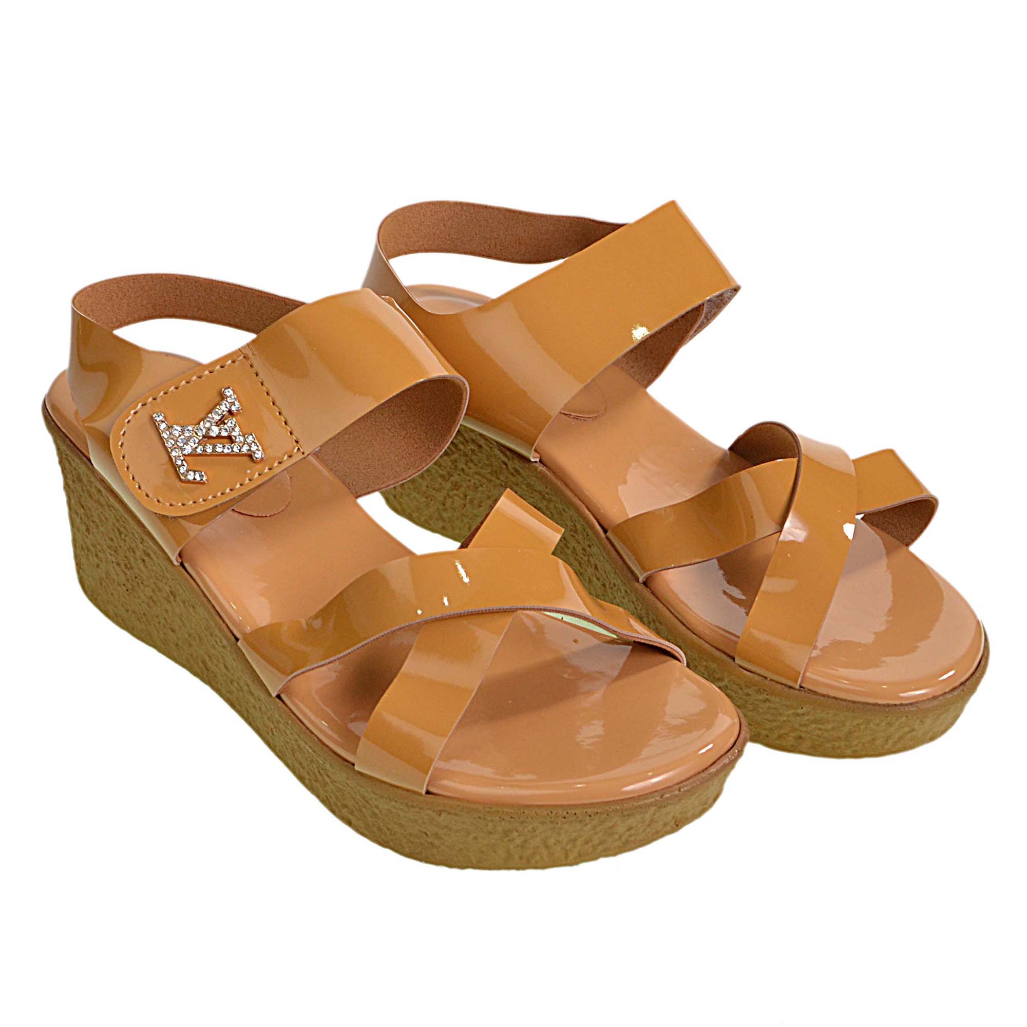 พร้อมส่ง Size 38 รองเท้าหนังเงา LV สีน้ำตาล น้ำหนักเบา ใส่สบาย