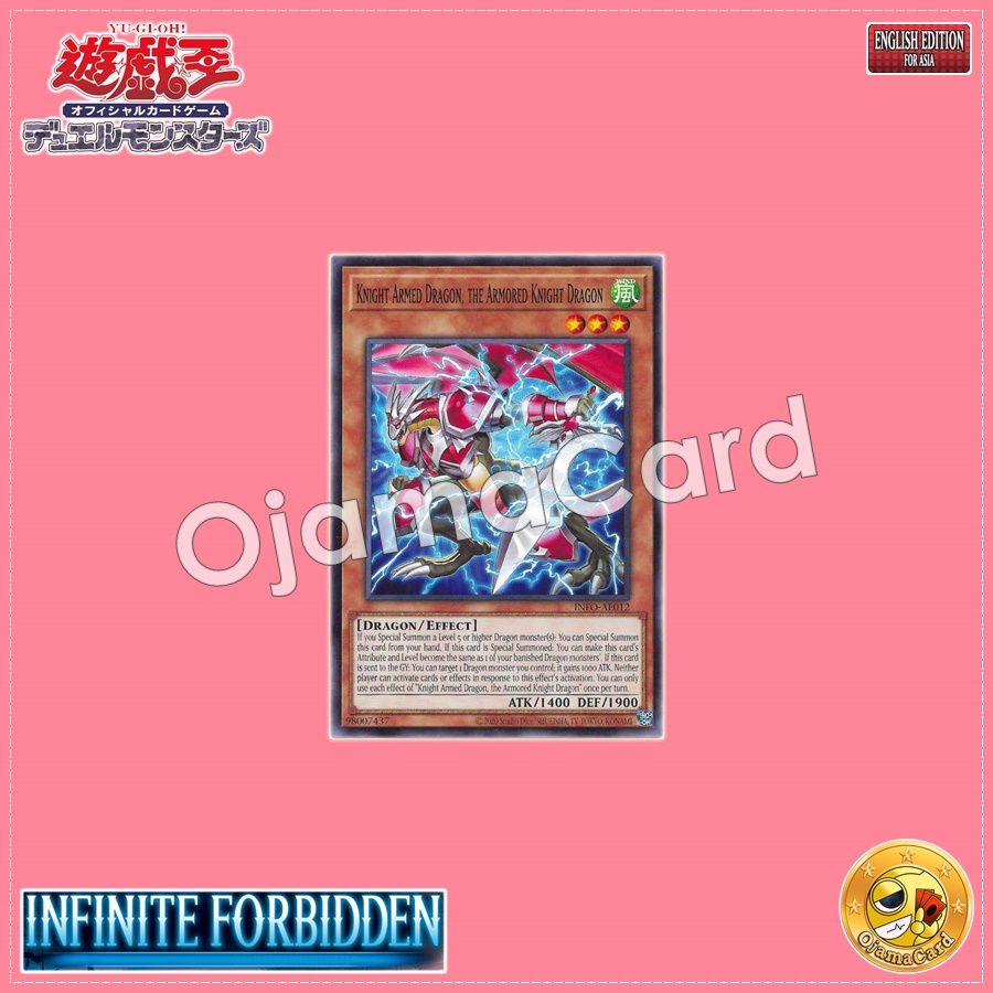INFO-AE012 : Knight Armed Dragon, the Armored Knight Dragon (Common)