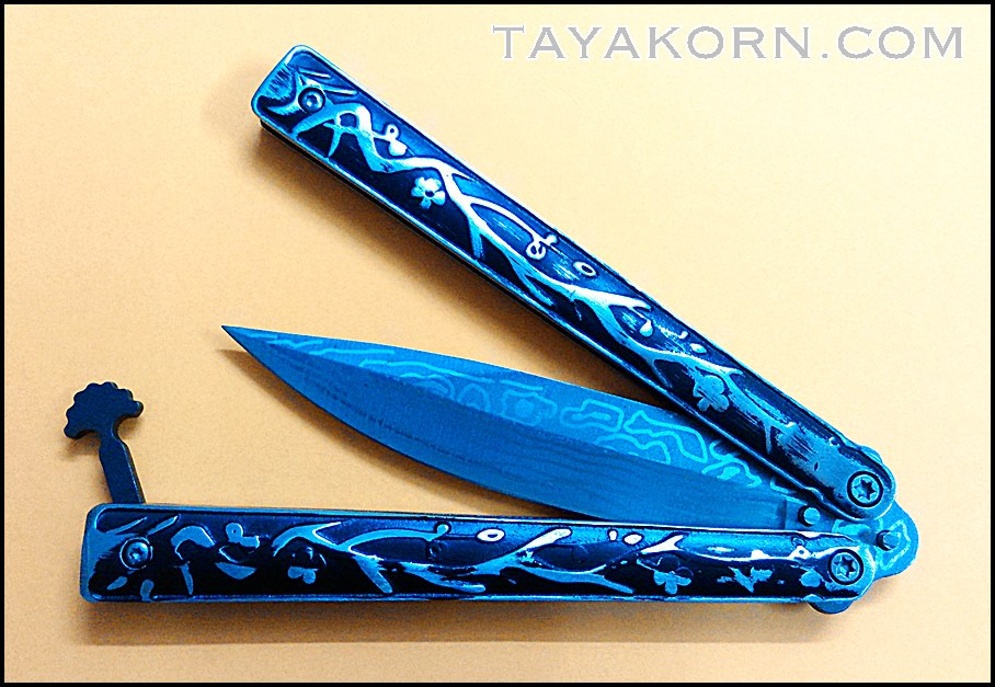 มีดควงมูซาชิบาลิซอง Musashi Balisong Knife