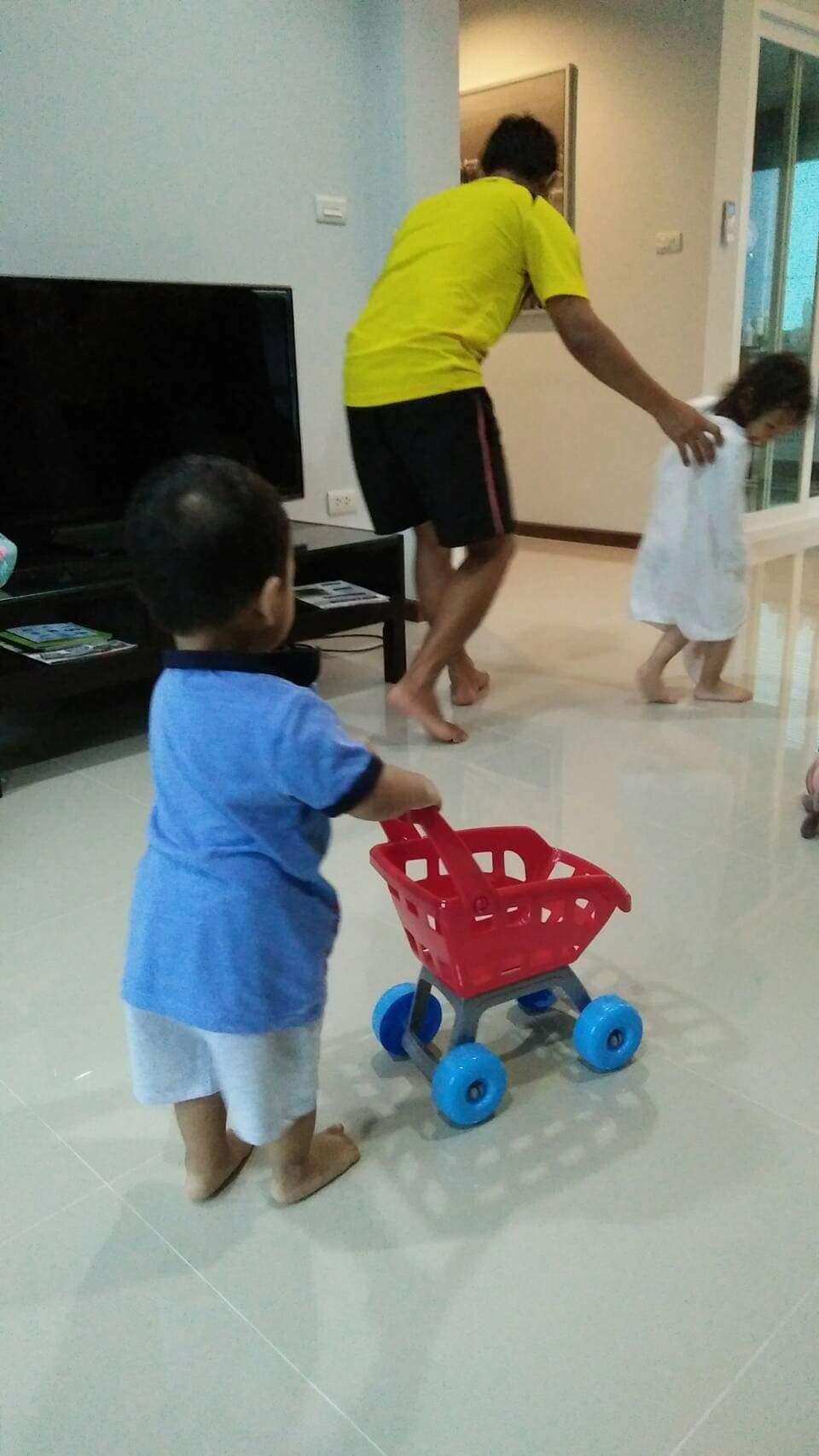 รถเข็นของเด็กเล่น Shopping Cart