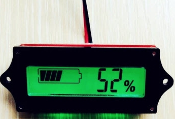 ตัวแสดงค่าความจุแบตเตอรี่เป็น % 24v