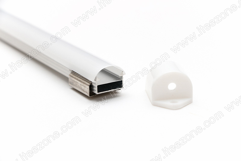 ราคาต่อ 1 เส้น ยาว 1 เมตร ราง U + ฝาอะคริลิค รางไฟ Aluminium Profile รางอลูมิเนียม ใช้กับไฟเส้น LED รางไฟเส้น rail led track โพรไฟล์