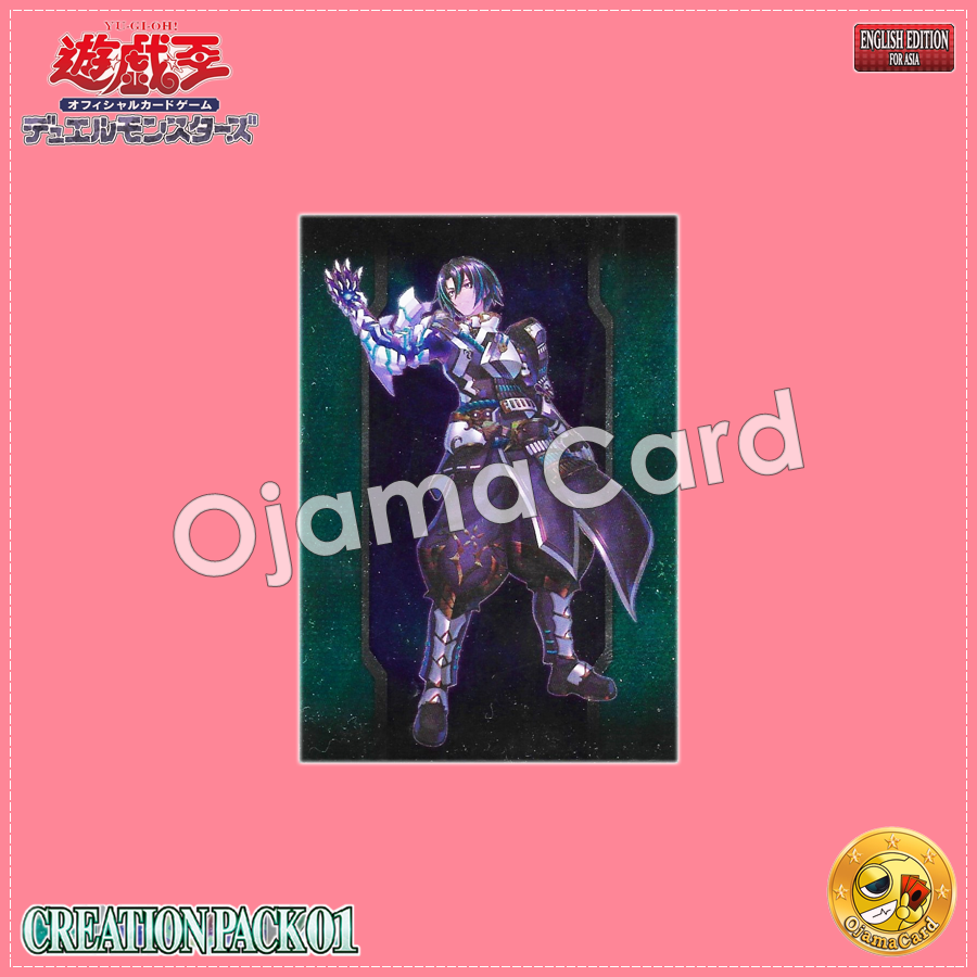 Yu-Gi-Oh! OCG English Edition for Asia — Creation Pack 01 [CR01-AE] : Character Card「1 Card」99%