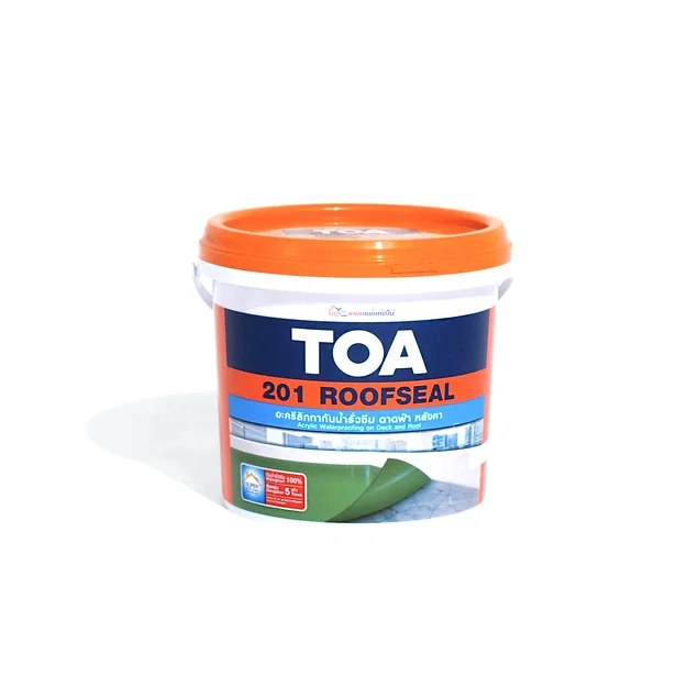 TOA 201 Roofseal ทีโอเอ รูฟซีล 201 ทาดาดฟ้ากันรั่วซึม ขนาด 4 กก.