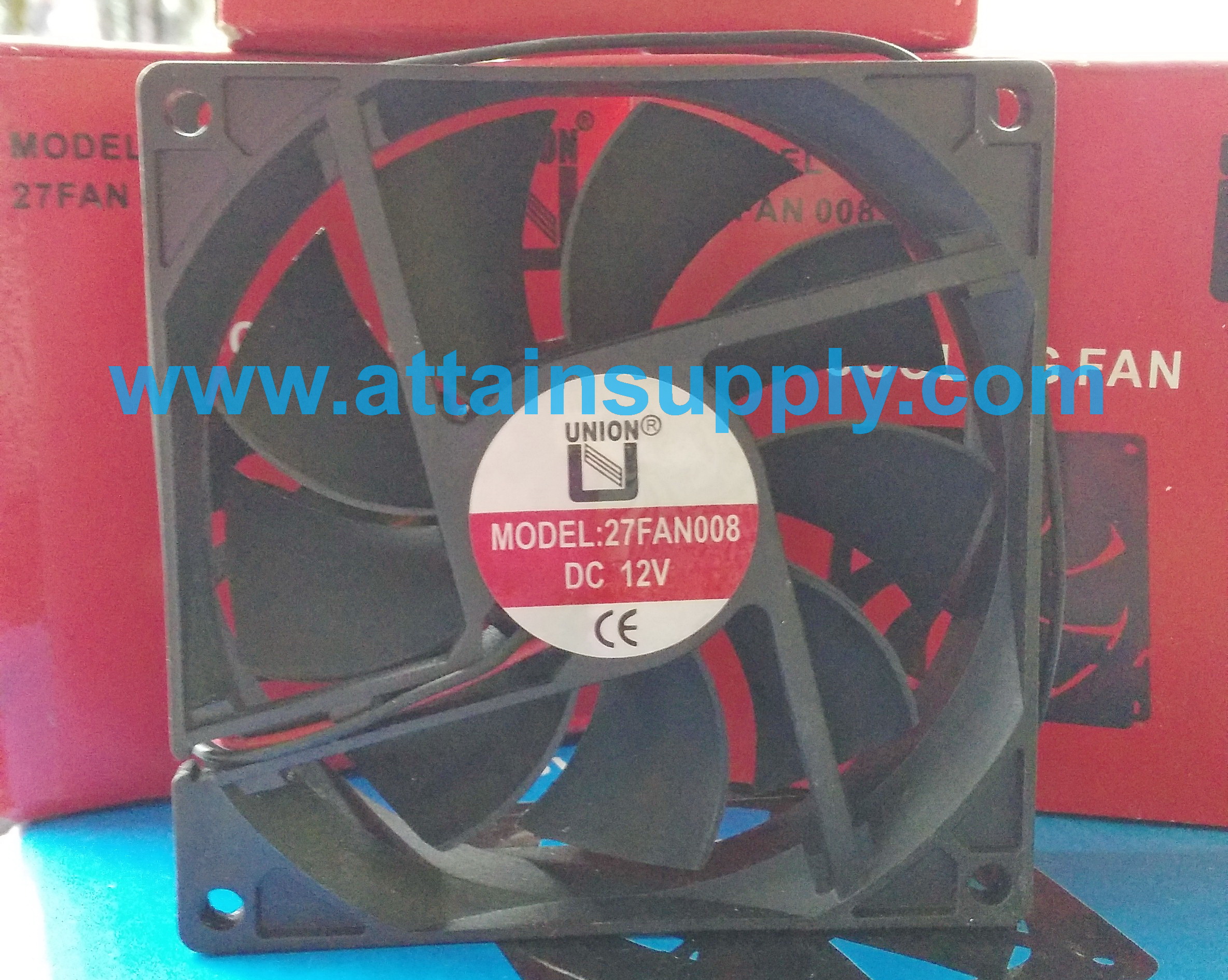 พัดลมDC12V-9.2x9.2x2.5CM./UNION