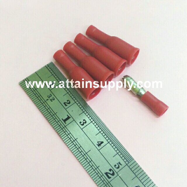 หางปลาเสียบ-กลม F1.5A/RED