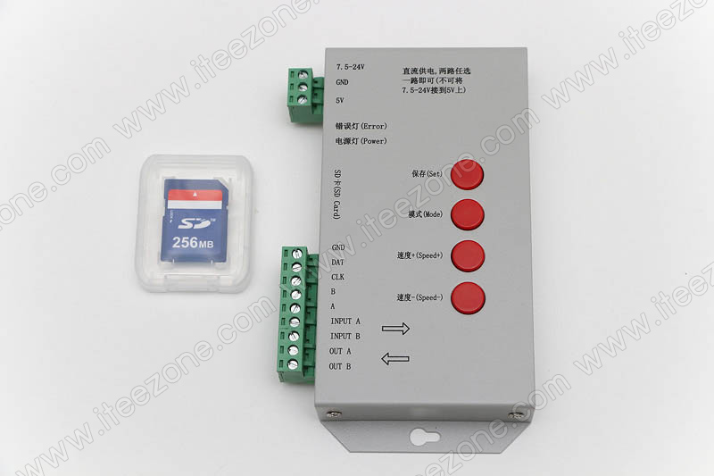 กล่องคอนโทรลเลอร์ T1000-S + SD card 256 MB