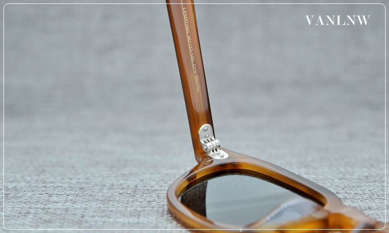 แว่นกันแดด MOSCOT LEMTOSH 49-24 145 COL.Blonde <ลายกระ>