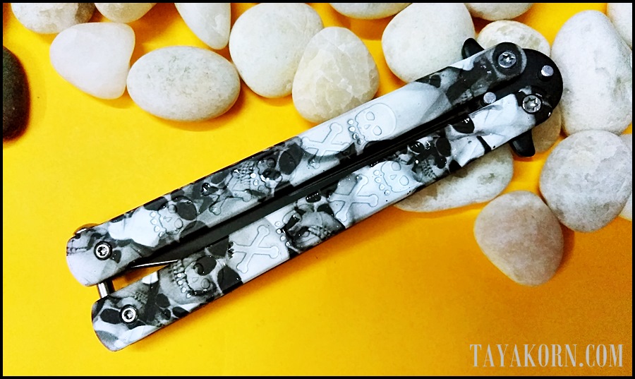 มีดซ้อมควงโกสต์เดสเสริซ 2 ghost desert 2 Balisong TRAINER Knife TKBS-GD2TR