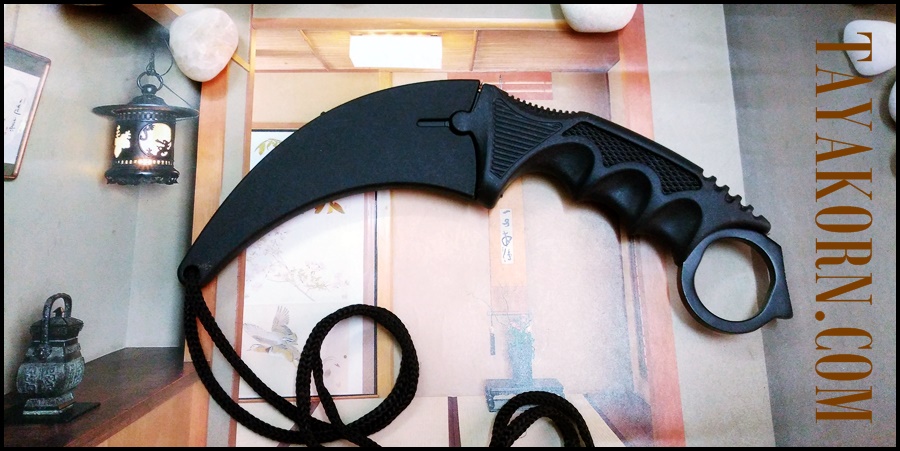 มีดคารัมบิตพายุทะเลทราย Desert Storm Karambit Knife
