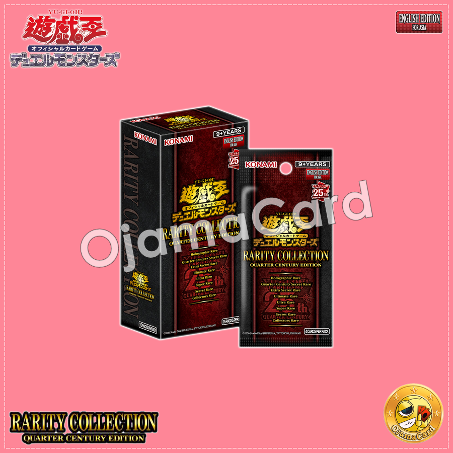 Yu-Gi-Oh! OCG English Edition for Asia — Rarity Collection Quarter Century Edition [RC04-AE]「1 Box」
