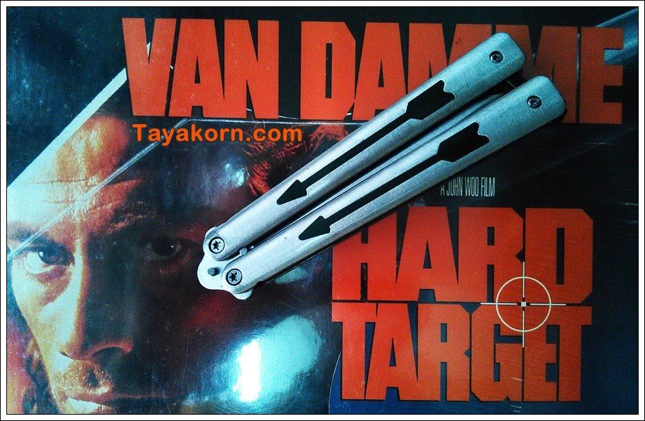 มีดบาลีซอง Hard Target Balisong TKBS2A