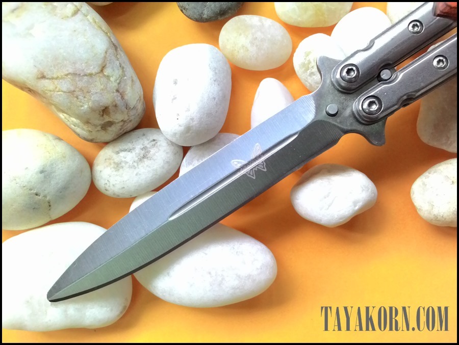 มีดซ้อมควง บาลิซองแองเจิลเนล Angel Nail Balisong Trainer TKBS-AG1TR