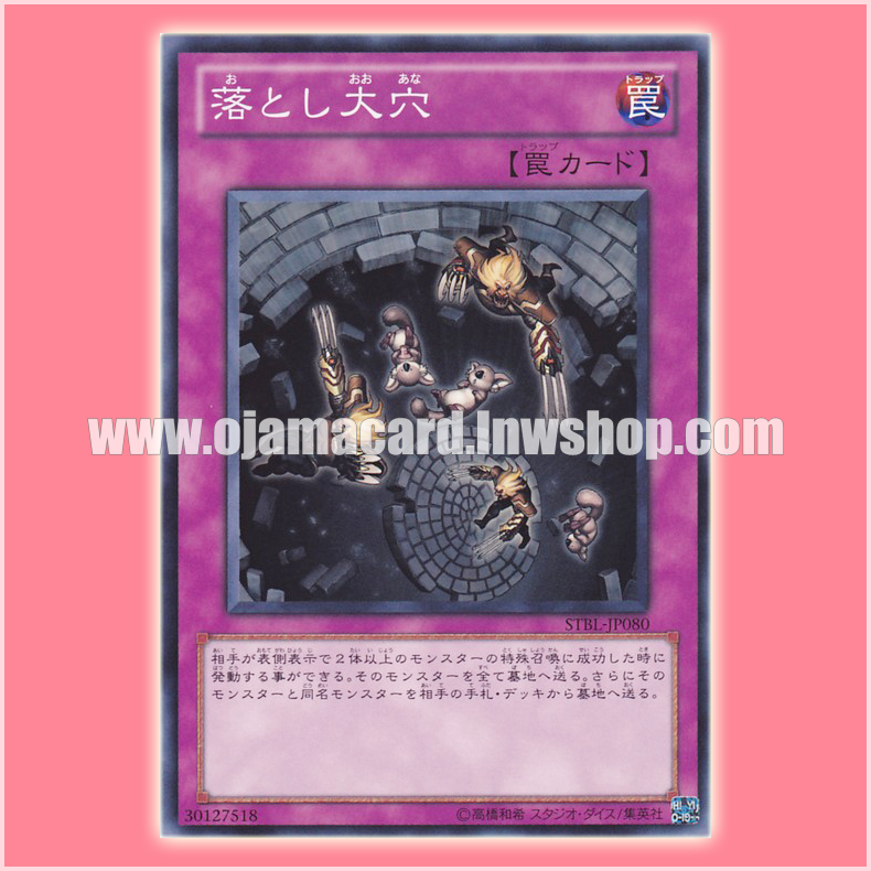 STBL-JP080 : Darkfall / Dark Trap Hole (Normal Rare)